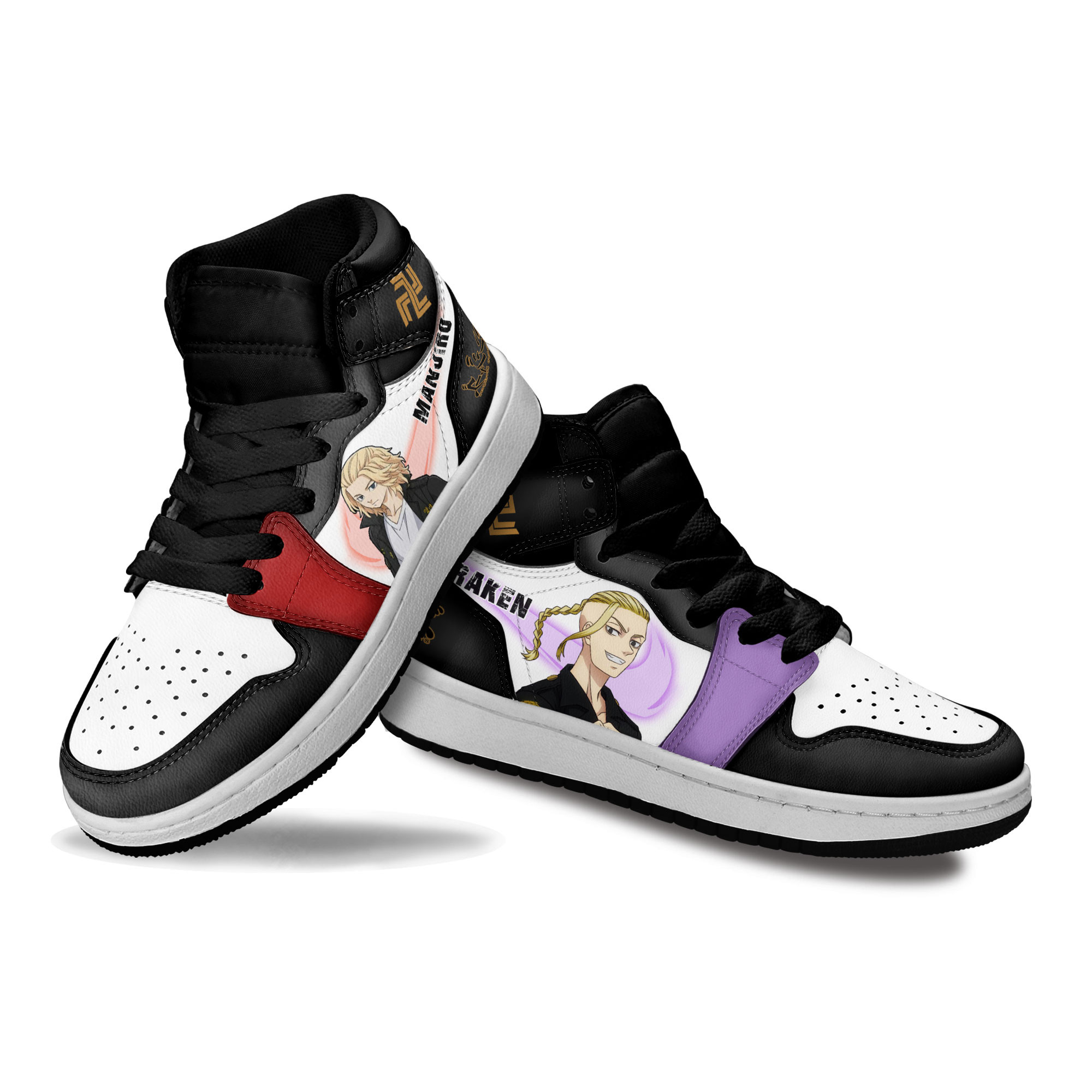 Mikey and Draken Kids Sneakers Tokyo Revengers Anime Shoes For Kids