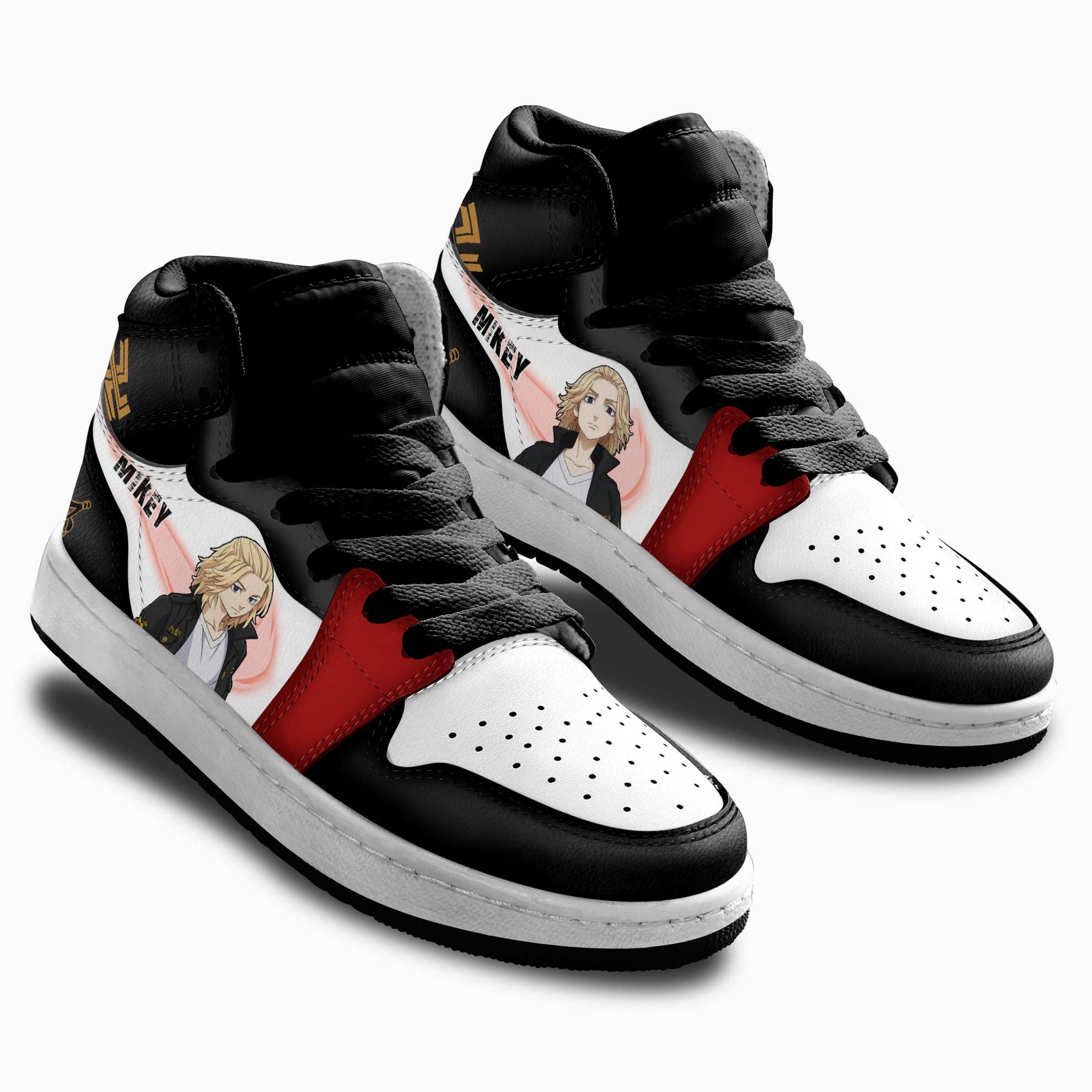 Mikey Kids Sneakers Tokyo Revengers Anime Shoes For Kids