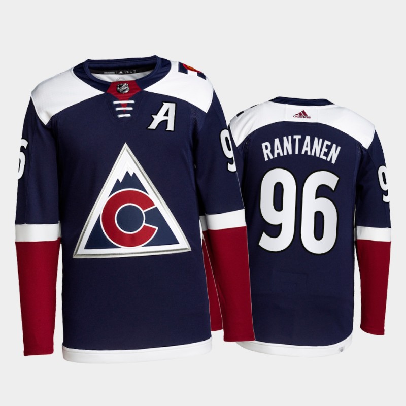 Mikko Rantanen Colorado Avalanche Alternate Jersey 2021-22 Navy #96 Primegreen Pro Uniform