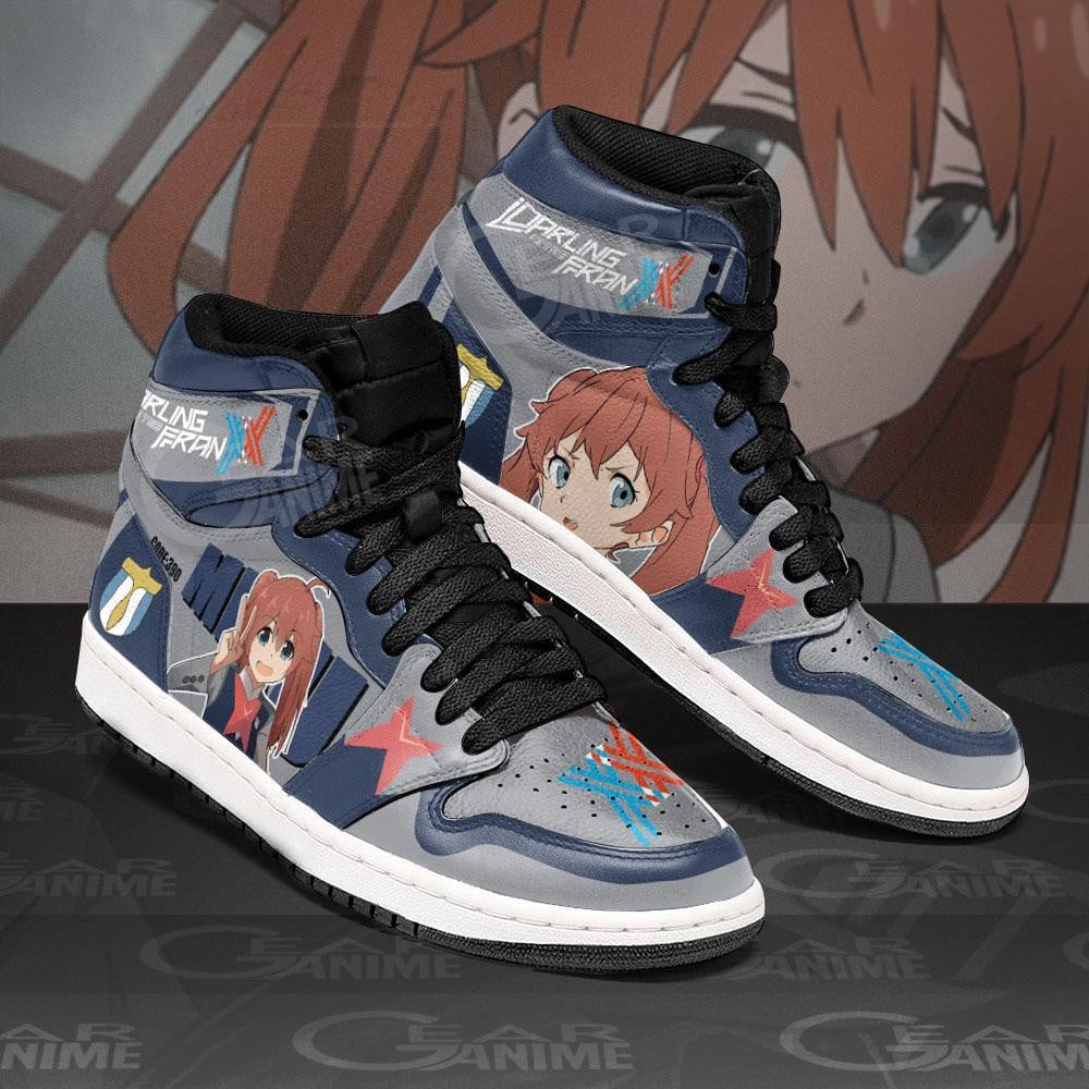Miku Darling In The Franxx JD1s Sneakers Code 309 Shoes, Air Jordan Hightop