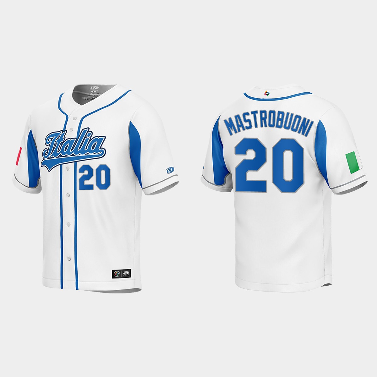 Miles Mastrobuoni Italy 2023 World Classic Jersey - White