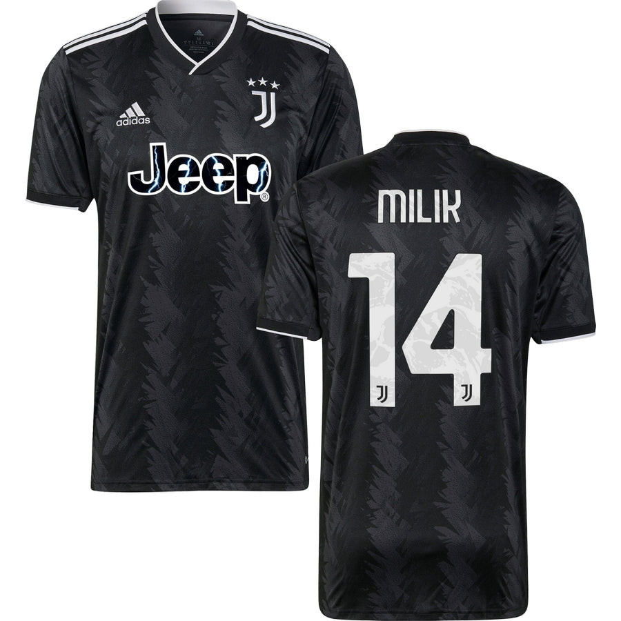 Milik 14 Juventus Men 2022/23 Away Soccer Jersey – Black