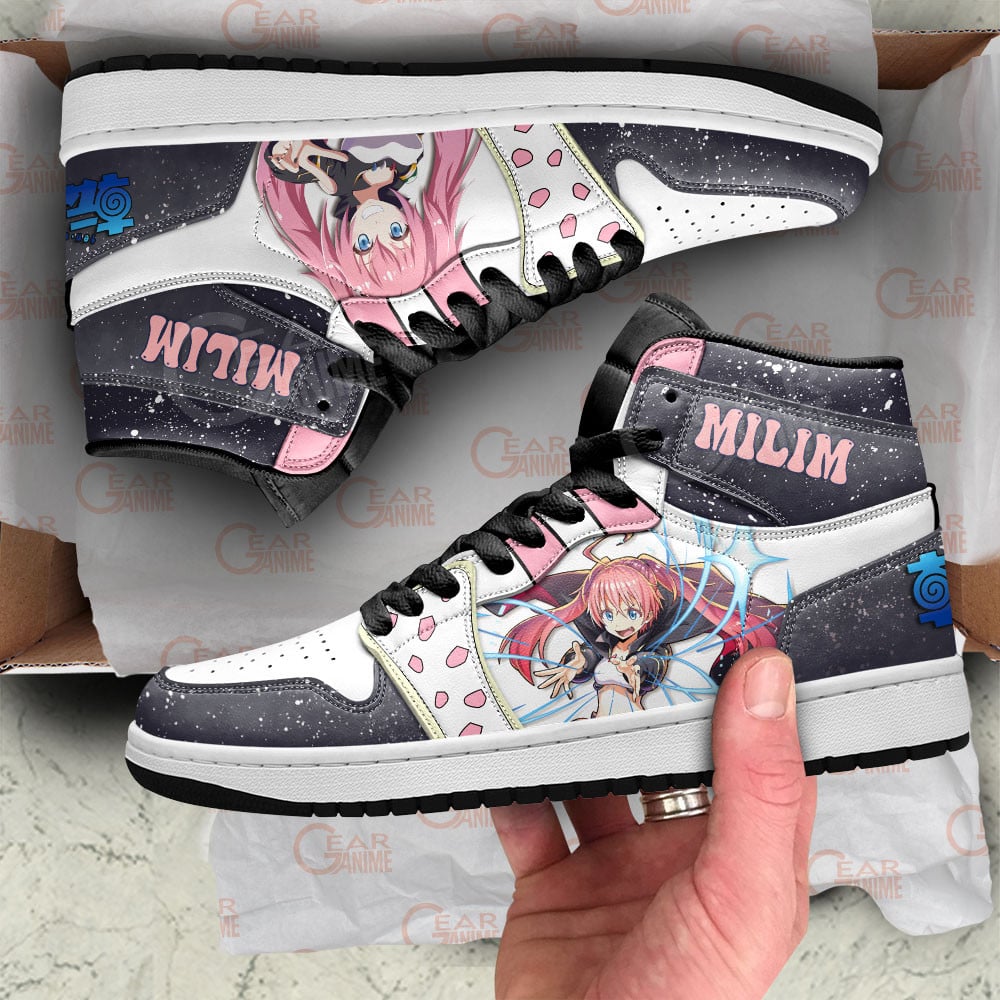 Milim Nava JD1s Sneakers Reincarnated as a Slime Anime Shoes, Air Jordan Hightop