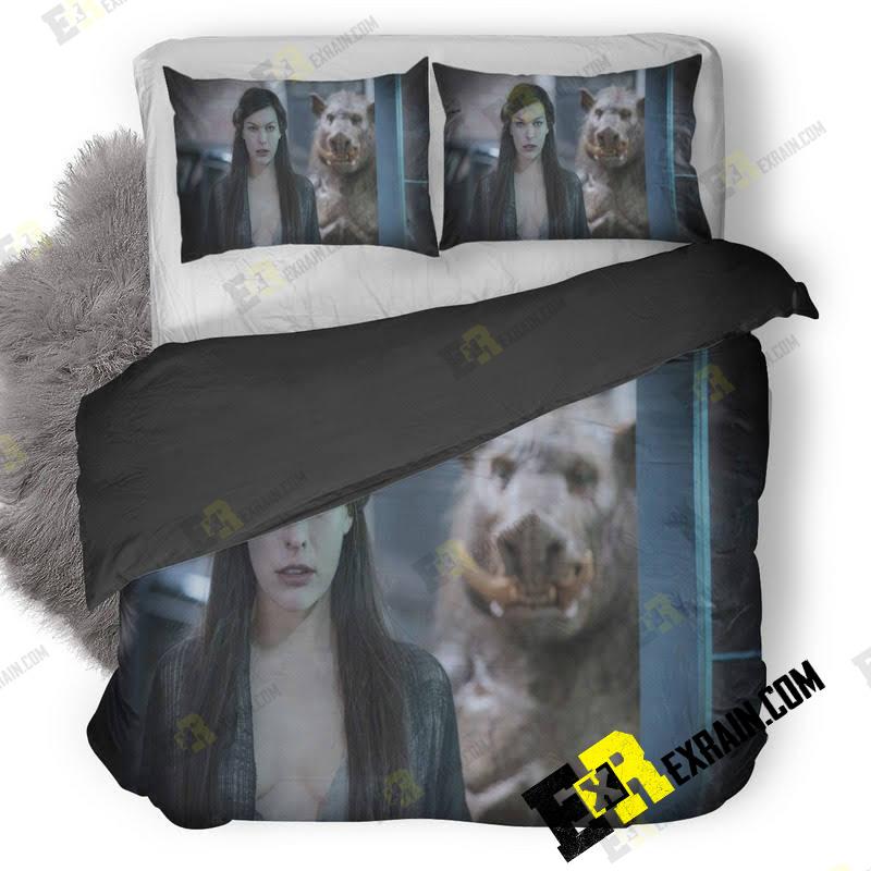 Milla Jovovich Blood Queen In Hellboy 22 3D Customized Duvet Cover Bedding Set