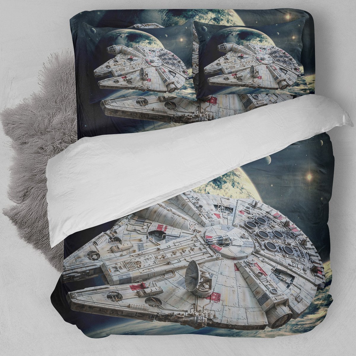 Millennium Falcon Duvet Cover Bedding Set