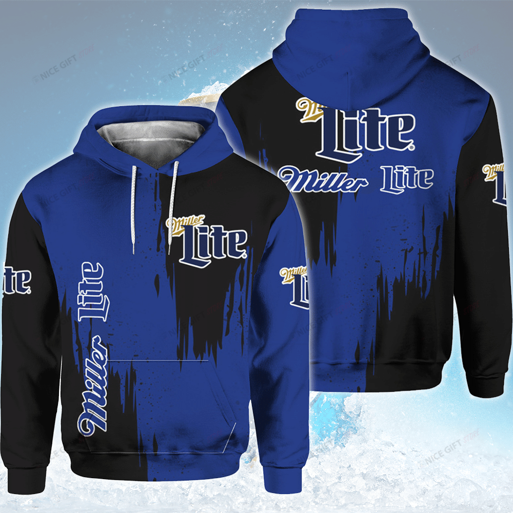 Miller Lite 3D Hoodie Gift For Fans