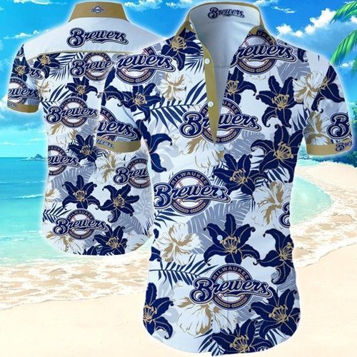 Milwaukee Brewers Hawaiian Shirt Summer
