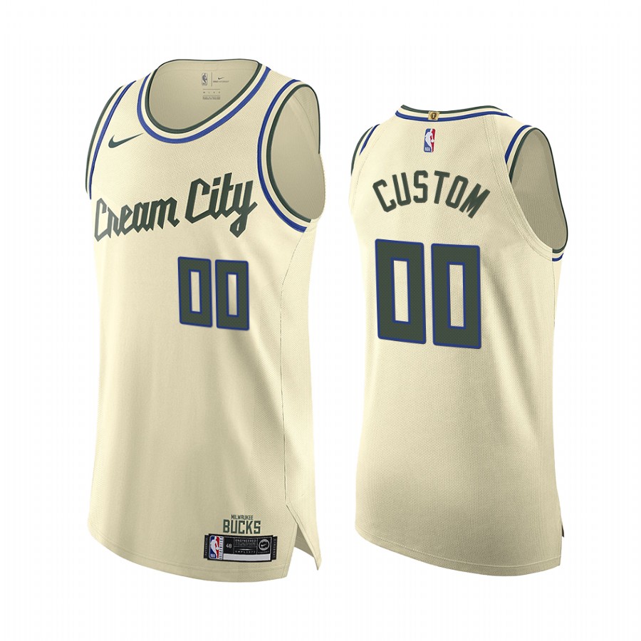 Milwaukee Bucks Custom 2019-20 City Edition Jersey
