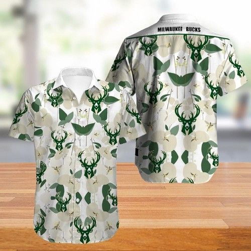 Milwaukee Bucks Hawaiian Shirt
