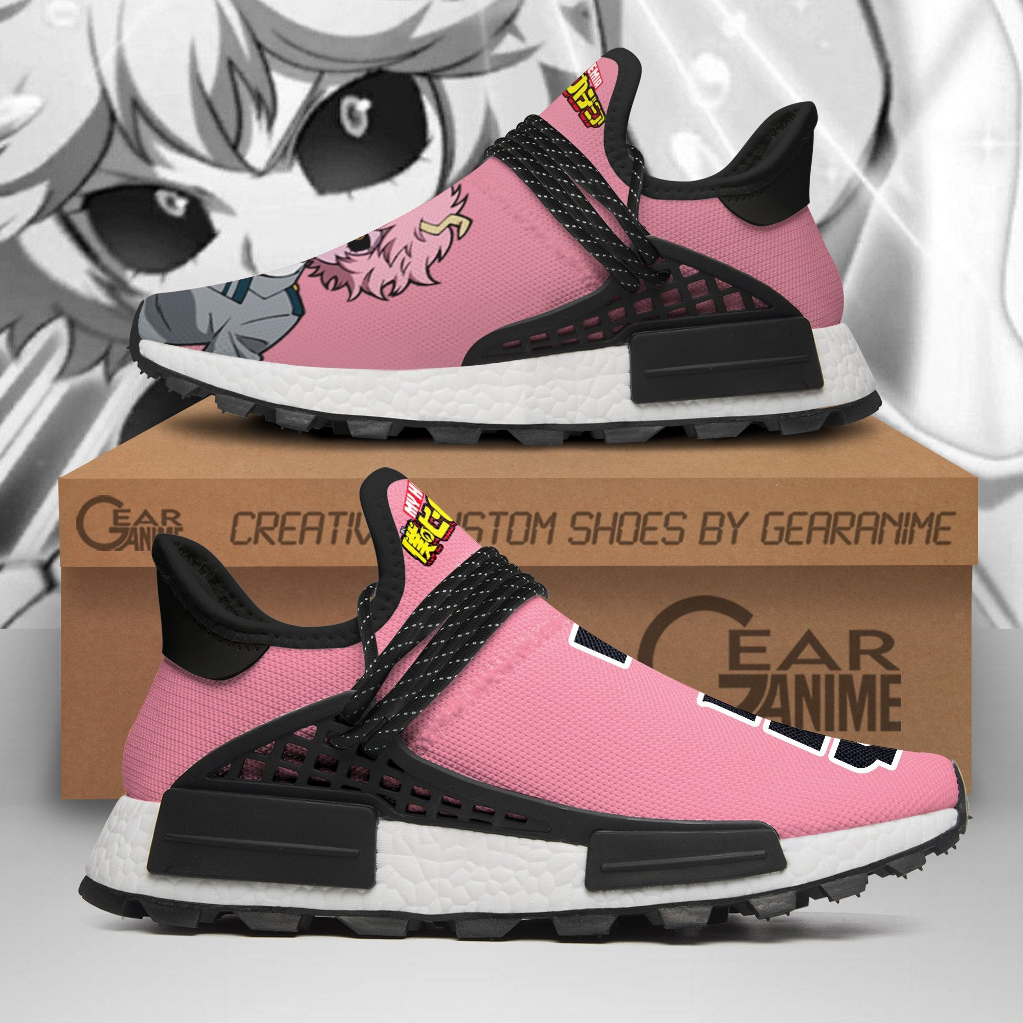 Mina Ashido Shoes My Hero Academia Shoes, NMD Shoes