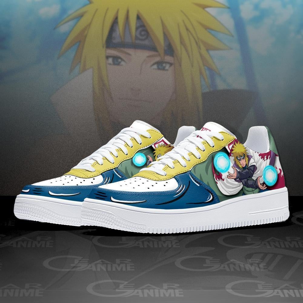 Minato Namikaze Air Sneakers Custom Anime Shoes