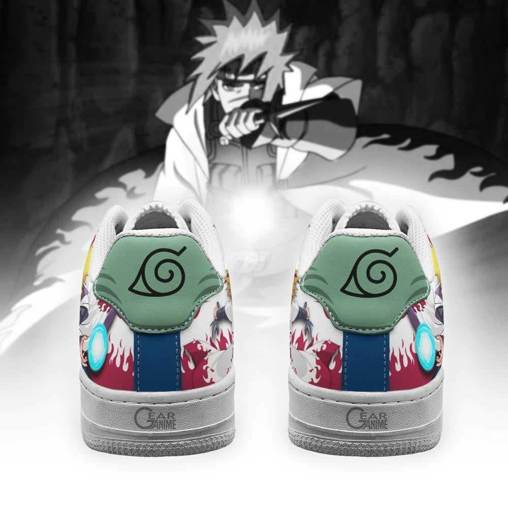 Minato Namikaze Air Sneakers Custom Anime Shoes