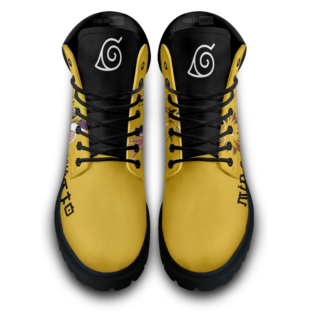 Minato Namikaze Boots Custom Shoes For Anime Fans