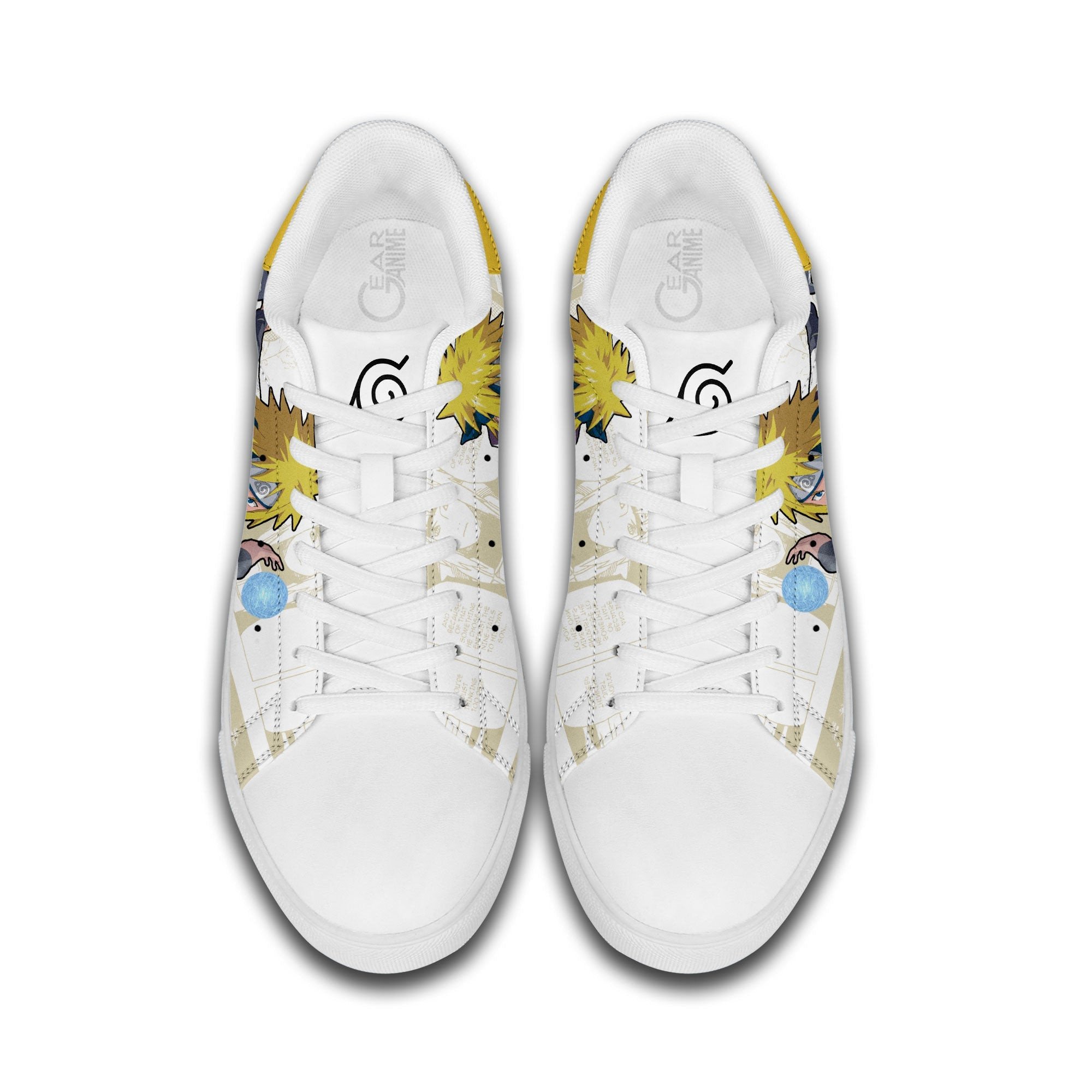 Minato Namikaze Skate Sneakers Custom NRT Anime Shoes