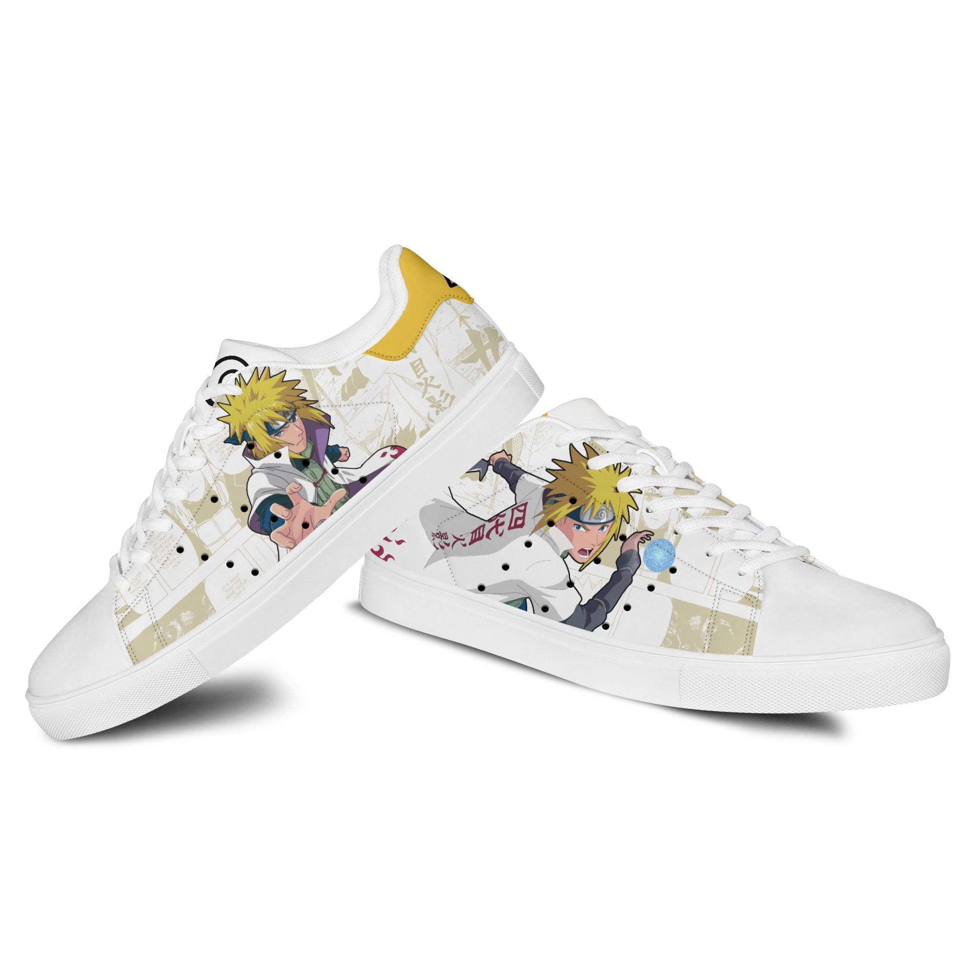 Minato Namikaze Skate Sneakers Custom NRT Anime Shoes