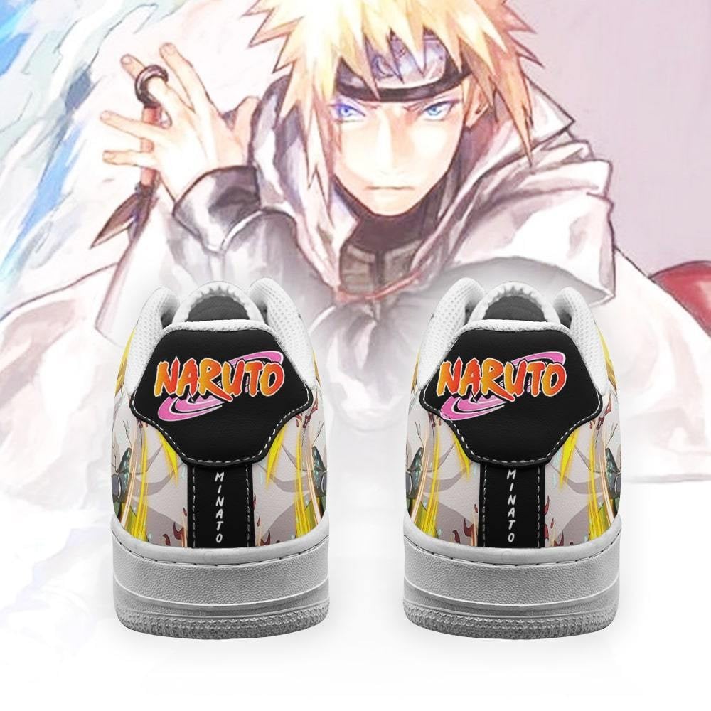 Minato Namikaze Sneakers Custom Shoes Anime Shoes Leather