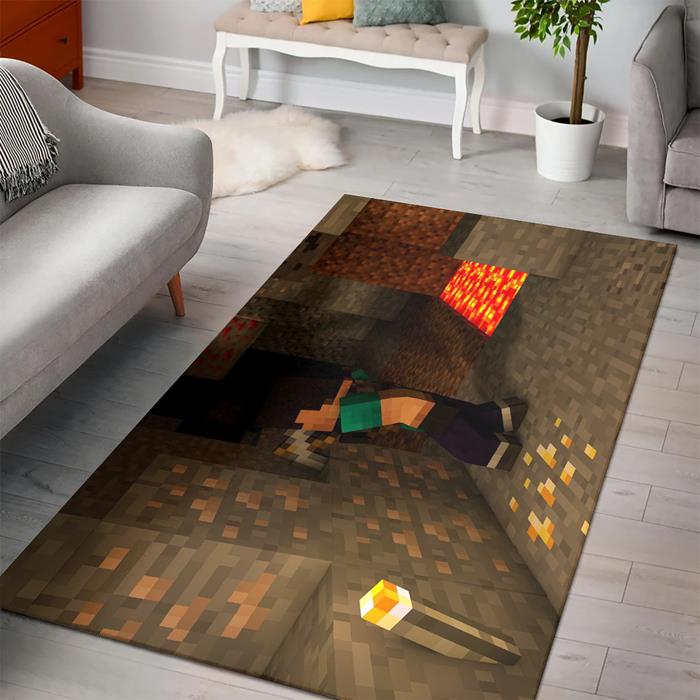 Minecraft Crafting Rectangle Rug – Custom Size And Printing