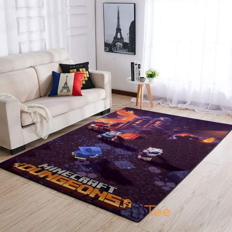 Minecraft Dungeons Area Rectangle Rug