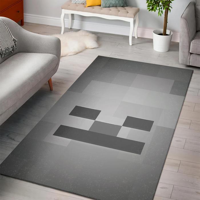 Minecraft Esquelton Rectangle Rug – Custom Size And Printing