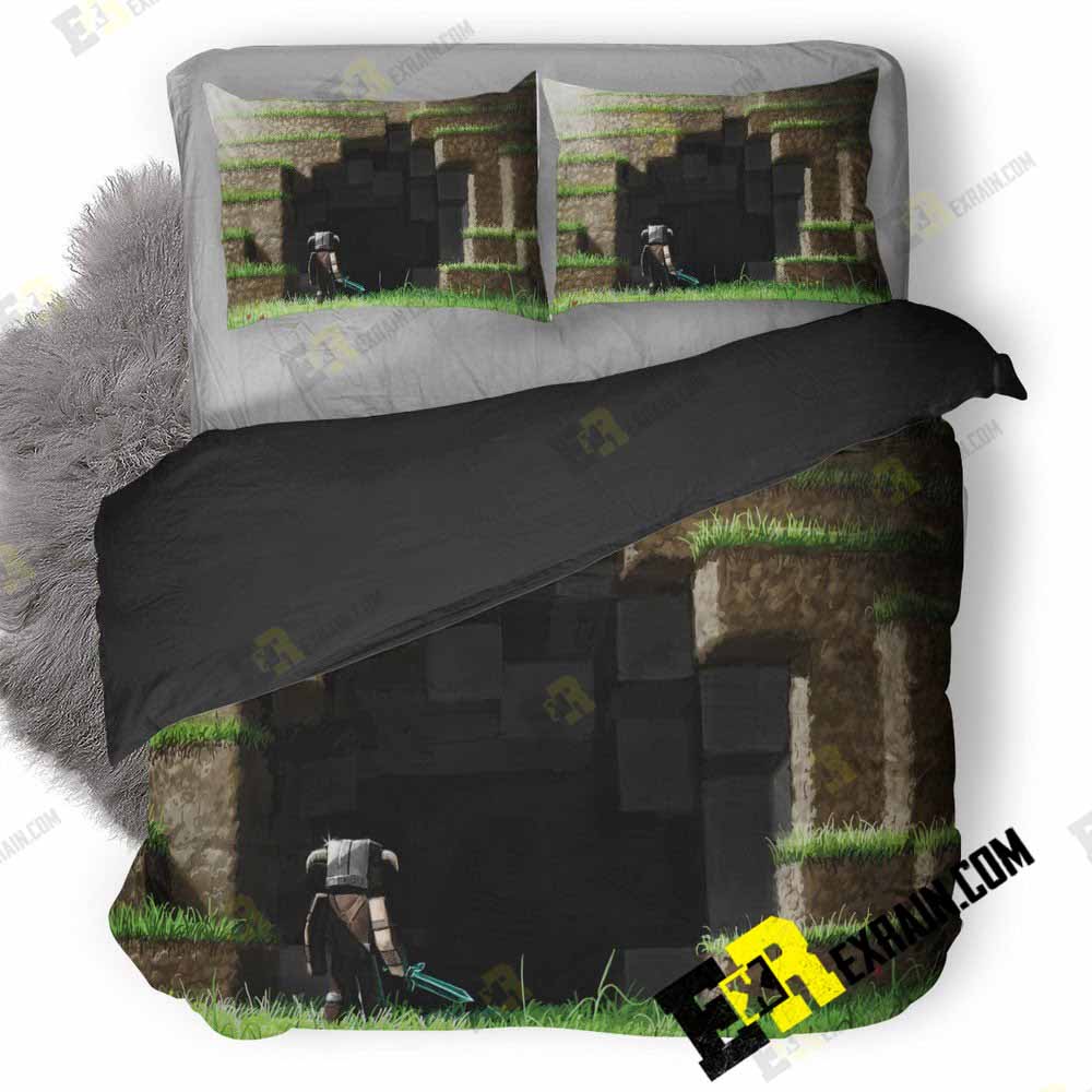 Minecraft Wc 3D Customized Duvet Cover Bedding Set