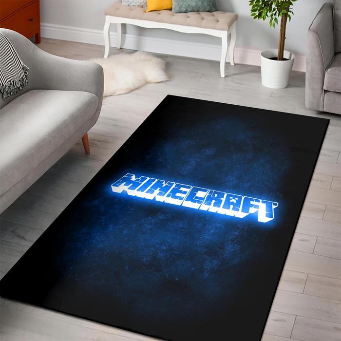 Minecraft Xbox Nintendo PS Rectangle Rug – Custom Size And Printing
