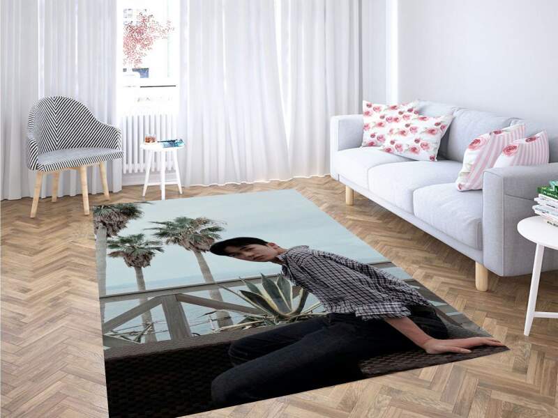 Minhyung Wallpaper Carpet Rectangle Rug