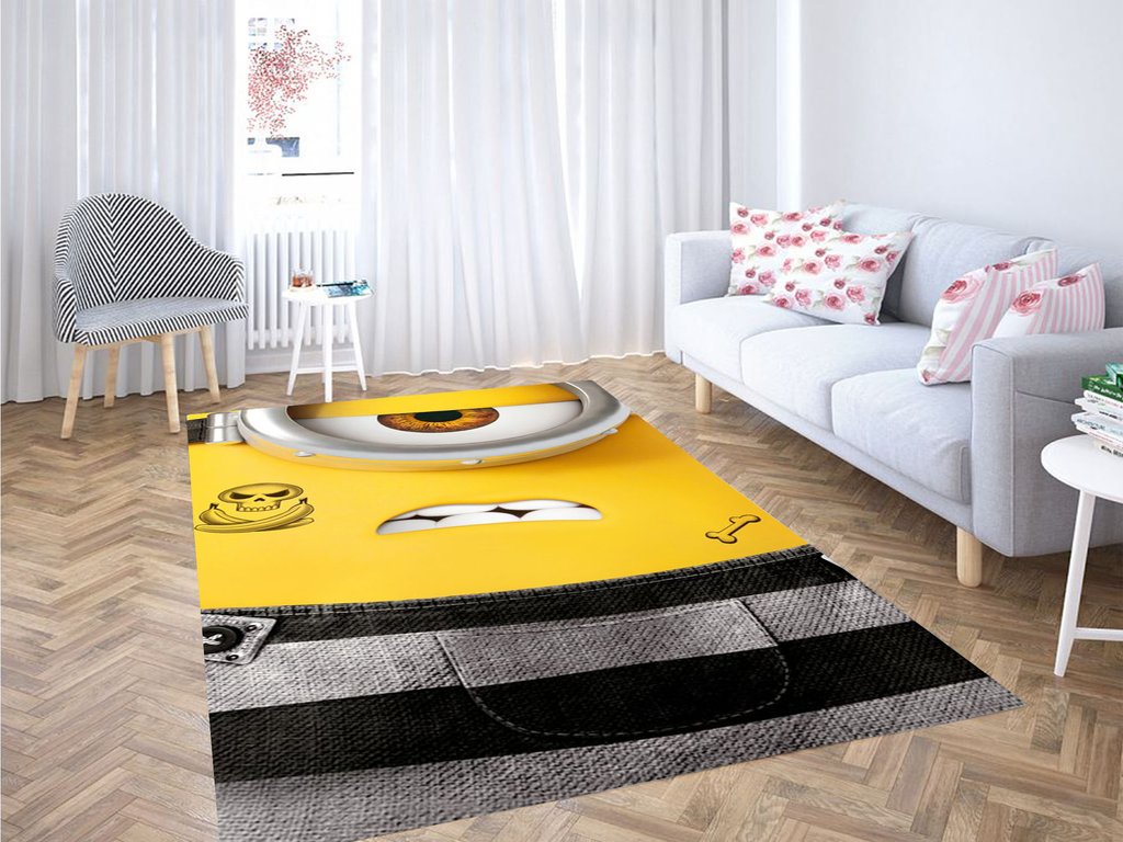 Minion Rock Living Room Modern Carpet Rectangle Rug