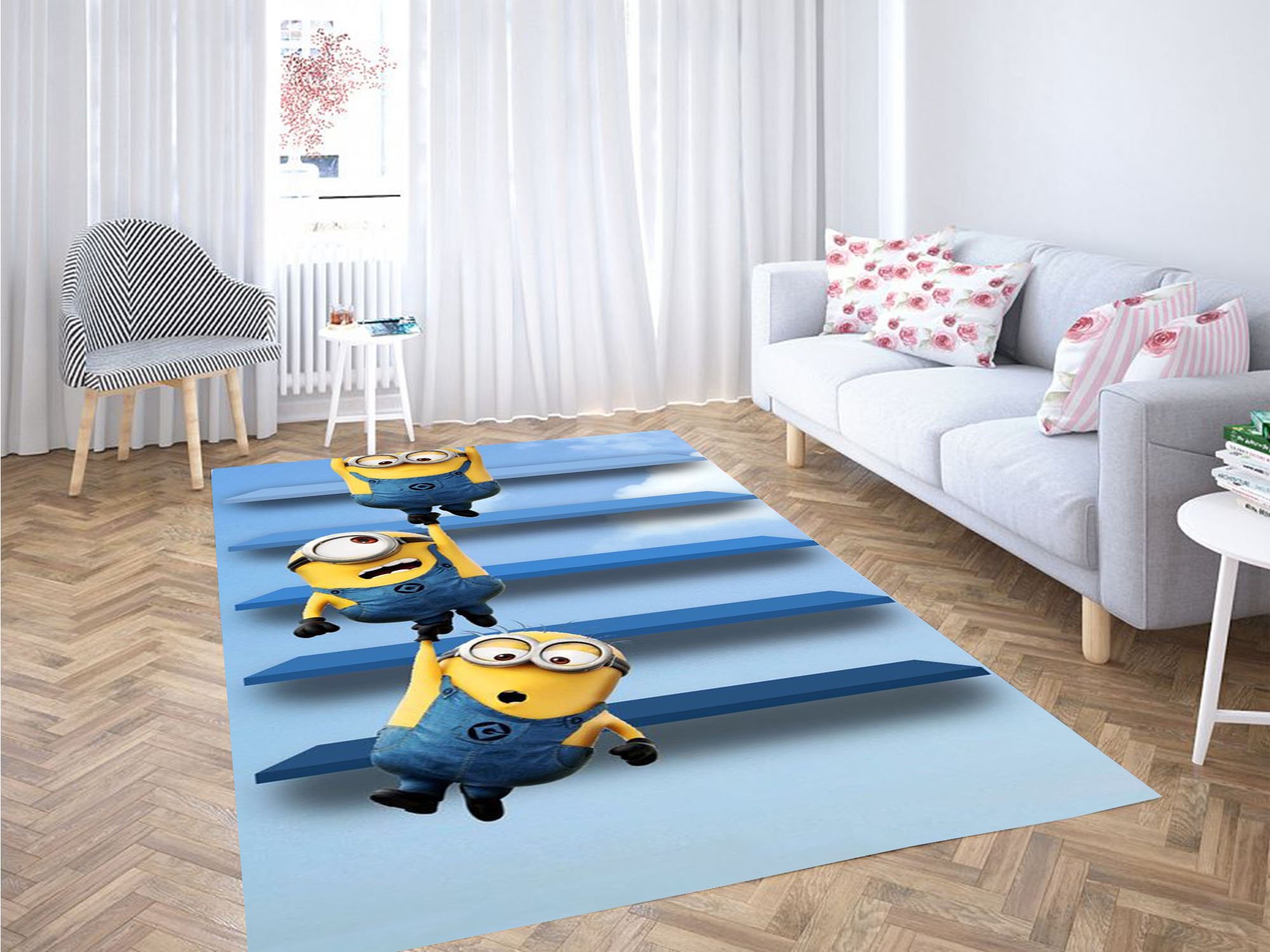 Minions Despicable Wallpaper Carpet Rectangle Rug