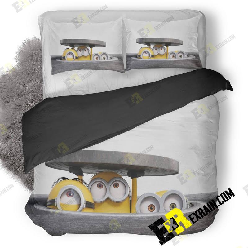 Minions Movie 3D Customized Duvet Cover Bedding Set