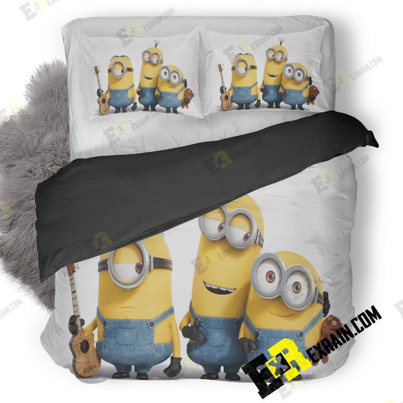 Minions Movie 3D Customized Duvet Cover Bedding Set