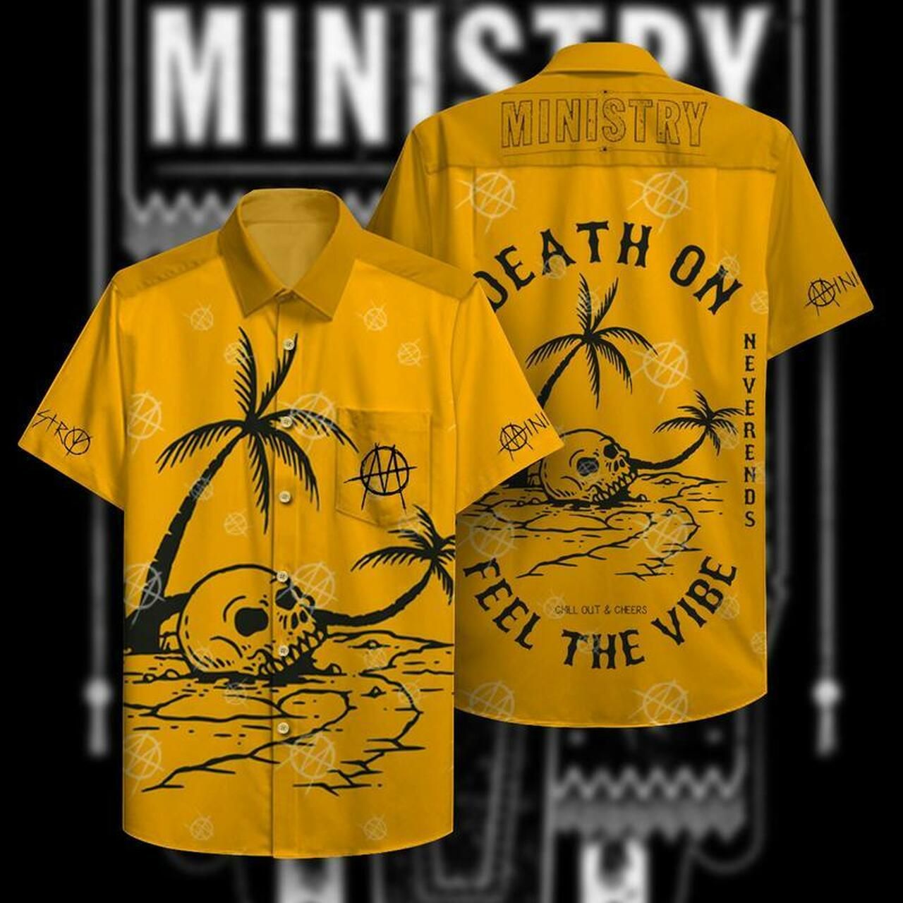 Ministry Band Hawaii Shirt Fashion Island Tourism 3D All Over Print Shirt3469