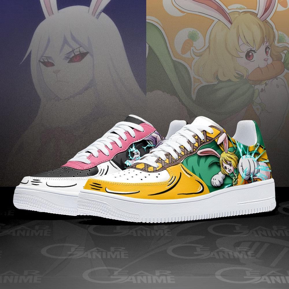 Mink Carrot Air Sneakers Custom Anime One Piece Shoes