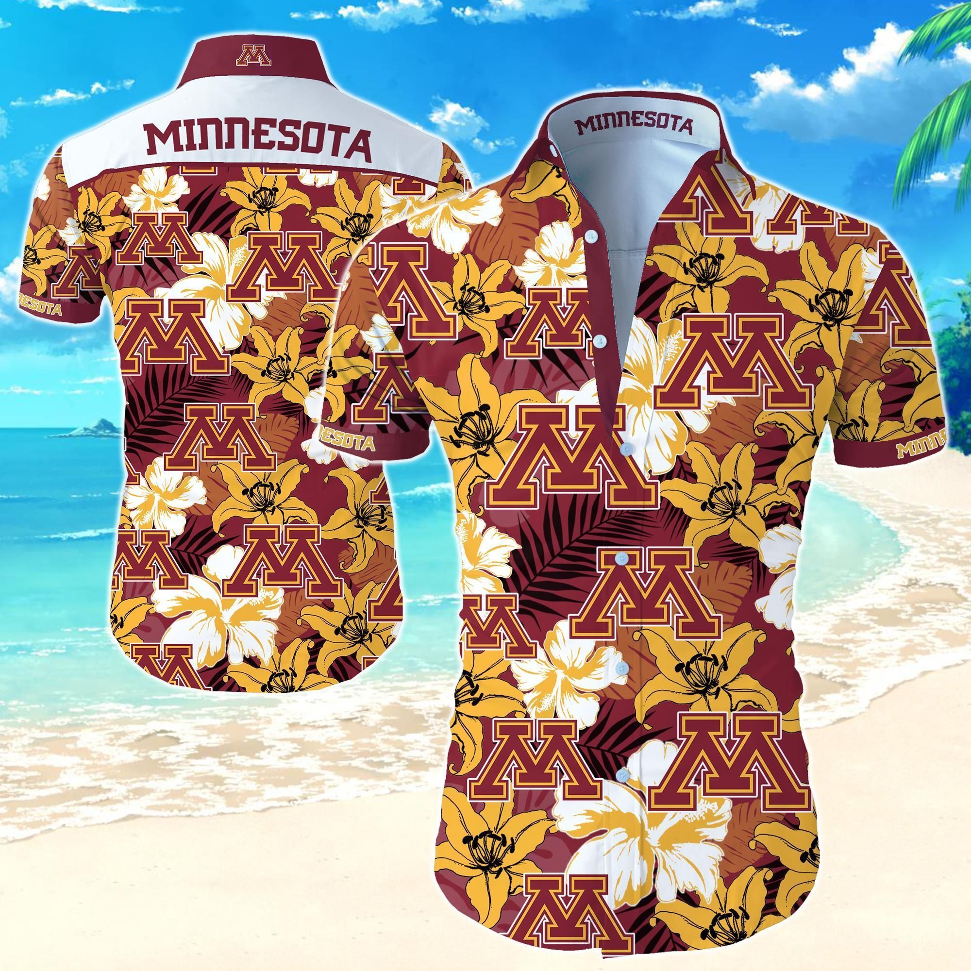 Minnesota Golden Gophers Hawaiian Shirt
