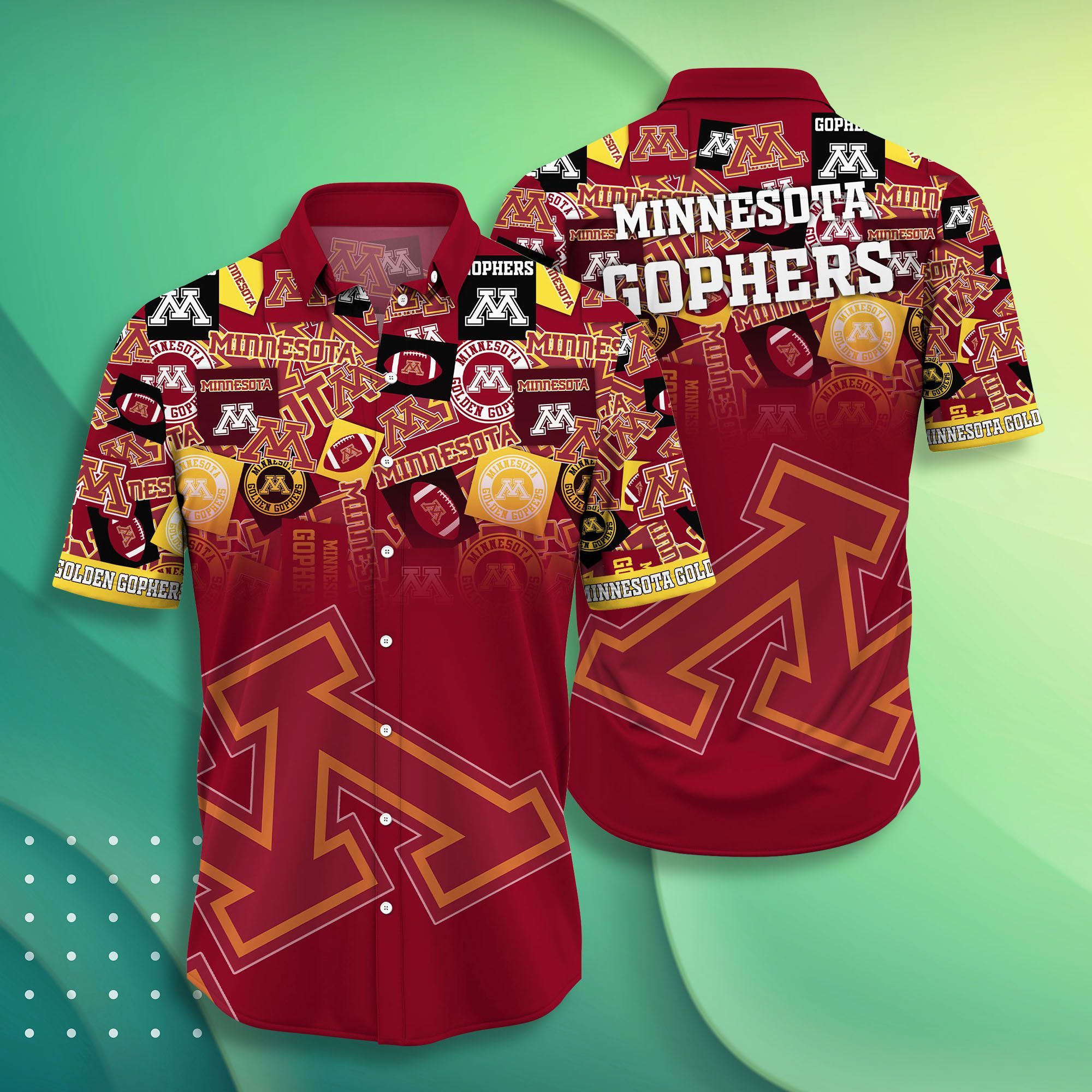Minnesota Golden Gophers NCAA -Hawaii Shirt Style Hot Trending Summer-Hawaiian NACC