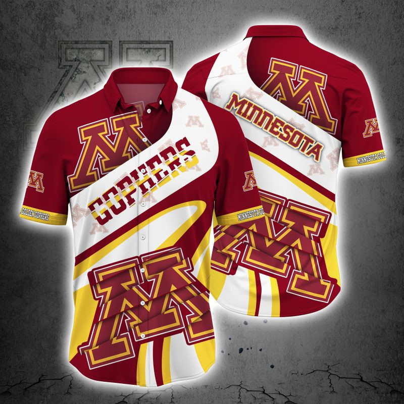 Minnesota Golden Gophers NCAA Hawaiian Shirt