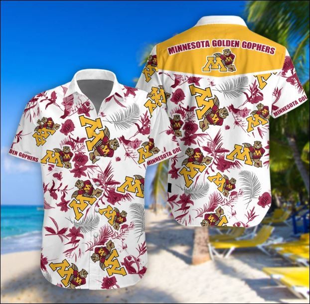 Minnesota Golden Gophers Tropical Hawaiian Shirt
