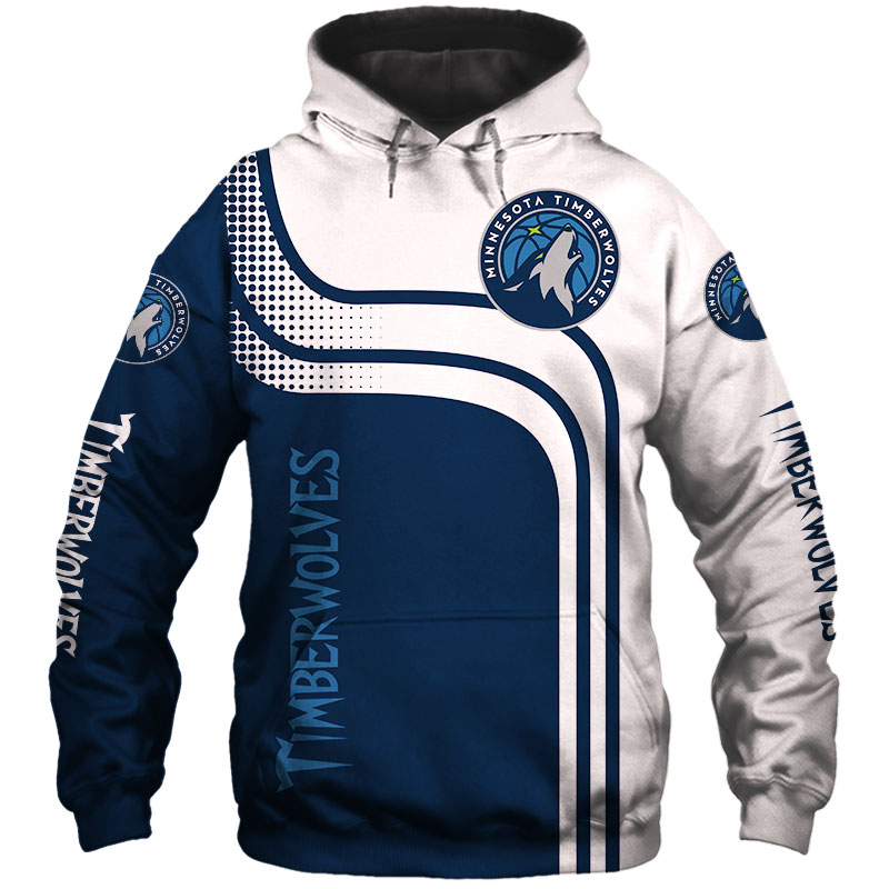 Minnesota Timberwolves 3D Hoodie Gift For Fans Cheap Basketball For Fans NBA Hoodie