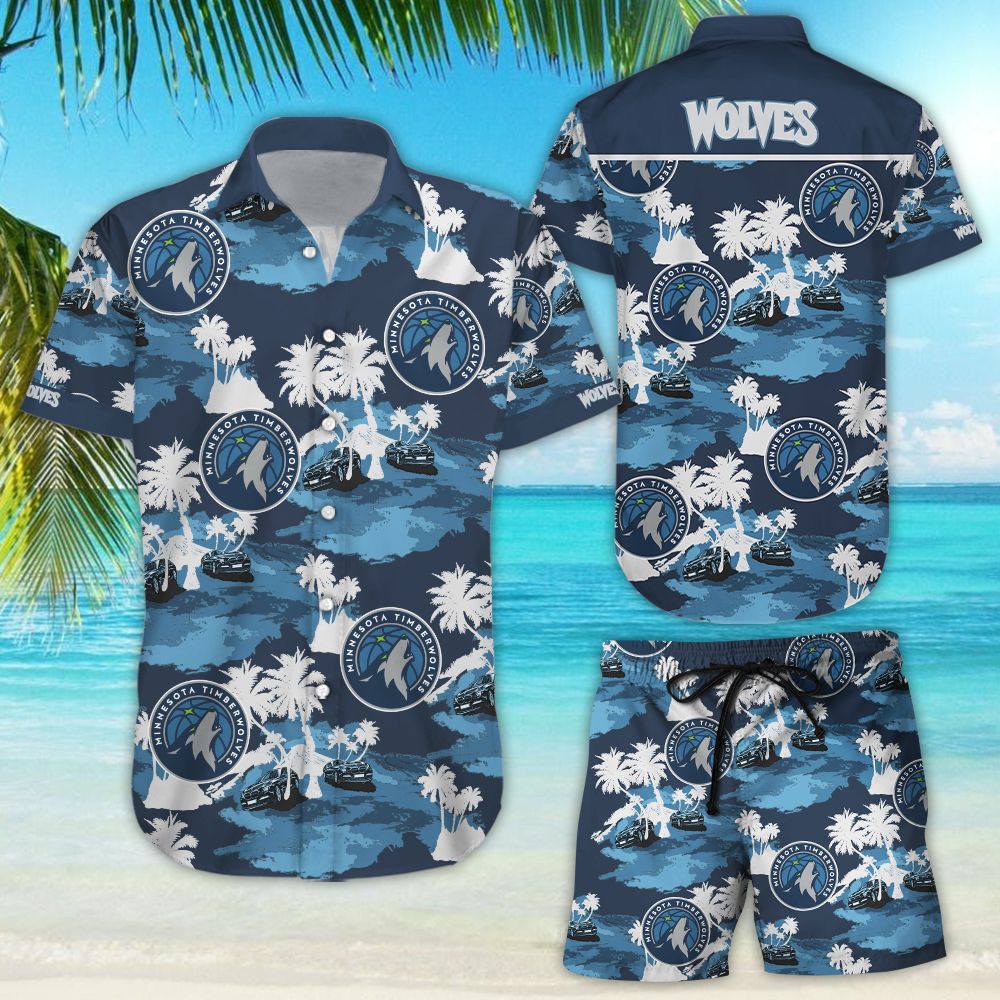 Minnesota Timberwolves Hawaiian Shirt