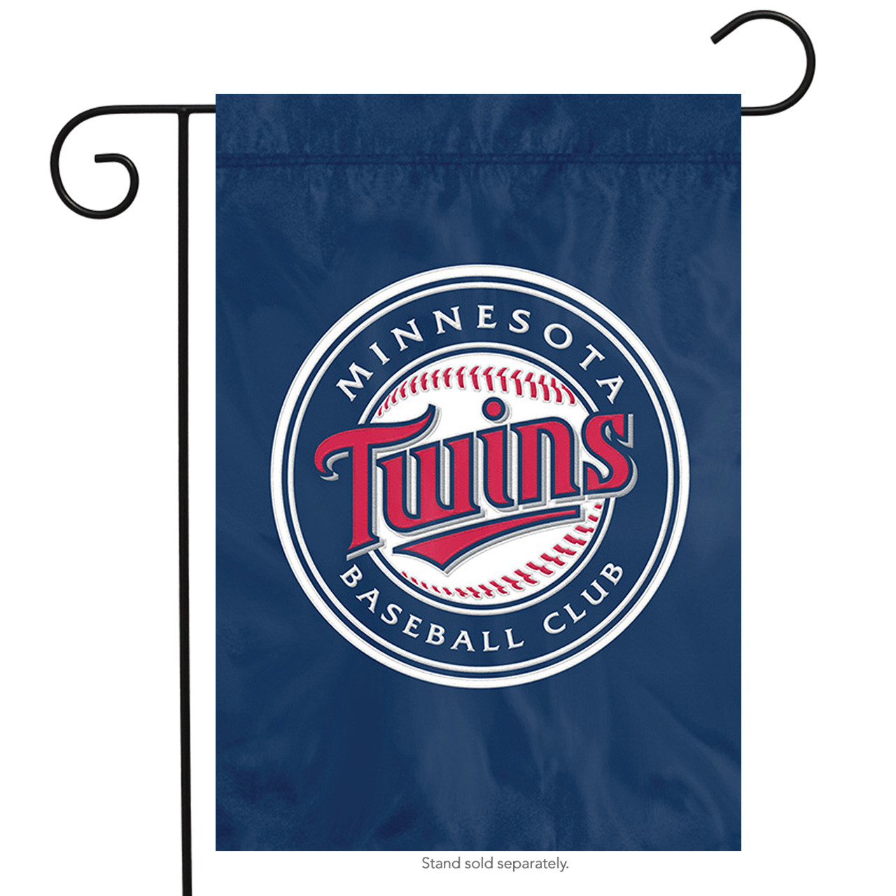 Minnesota Twins Applique MLB Garden Flag, House Flag