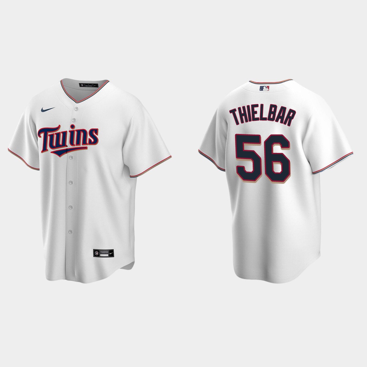 Minnesota Twins Caleb Thielbar Home Jersey - White