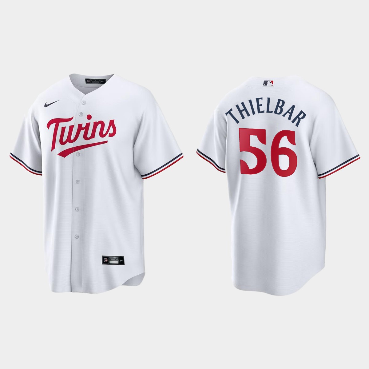 Minnesota Twins Caleb Thielbar Home Jersey - White
