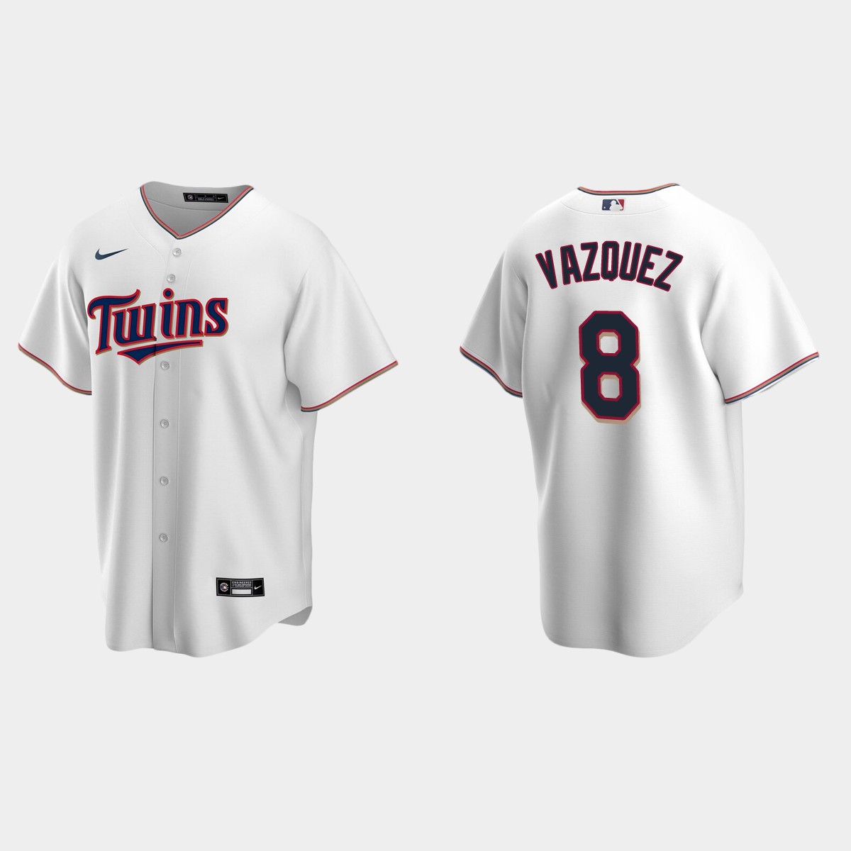Minnesota Twins Christian Vazquez Home Jersey - White