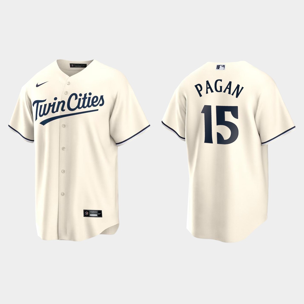 Minnesota Twins Emilio Pagan Alternate Jersey - Cream