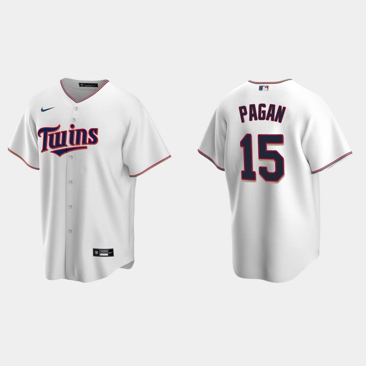 Minnesota Twins Emilio Pagan Home Jersey - White