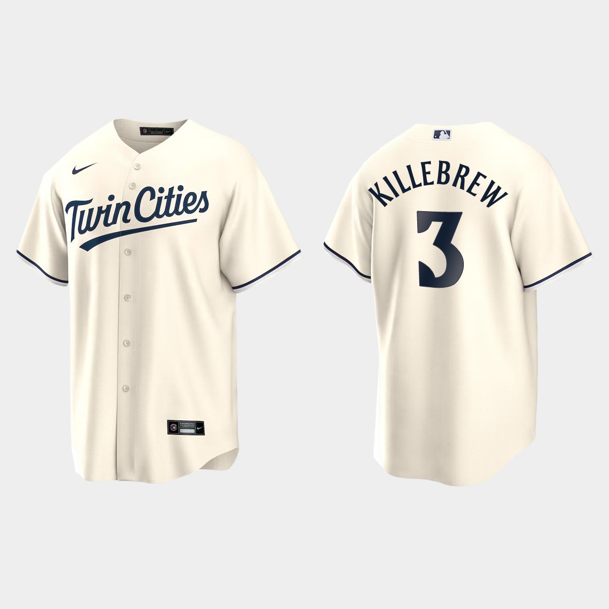Minnesota Twins Harmon Killebrew Alternate Jersey - Cream