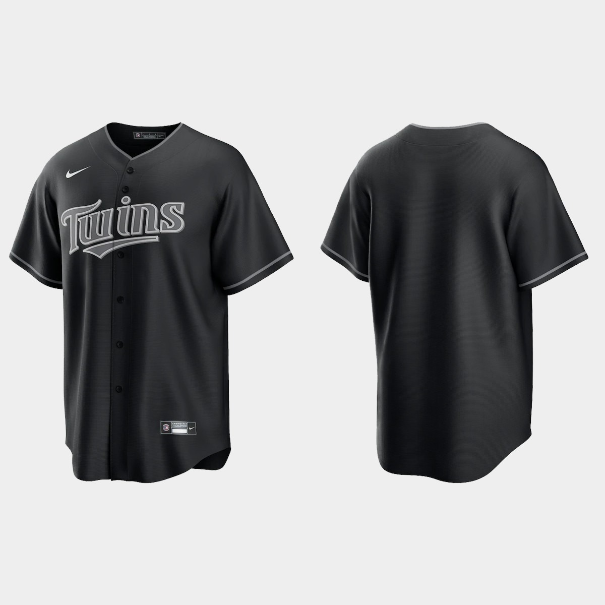 Minnesota Twins Jersey - Black White