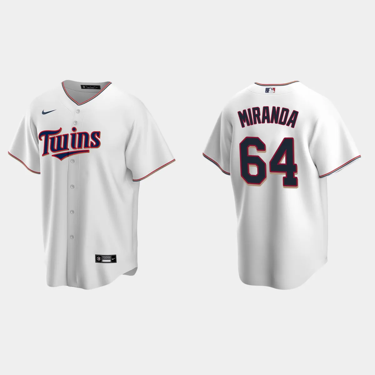 Minnesota Twins Jose Miranda Home Jersey - White