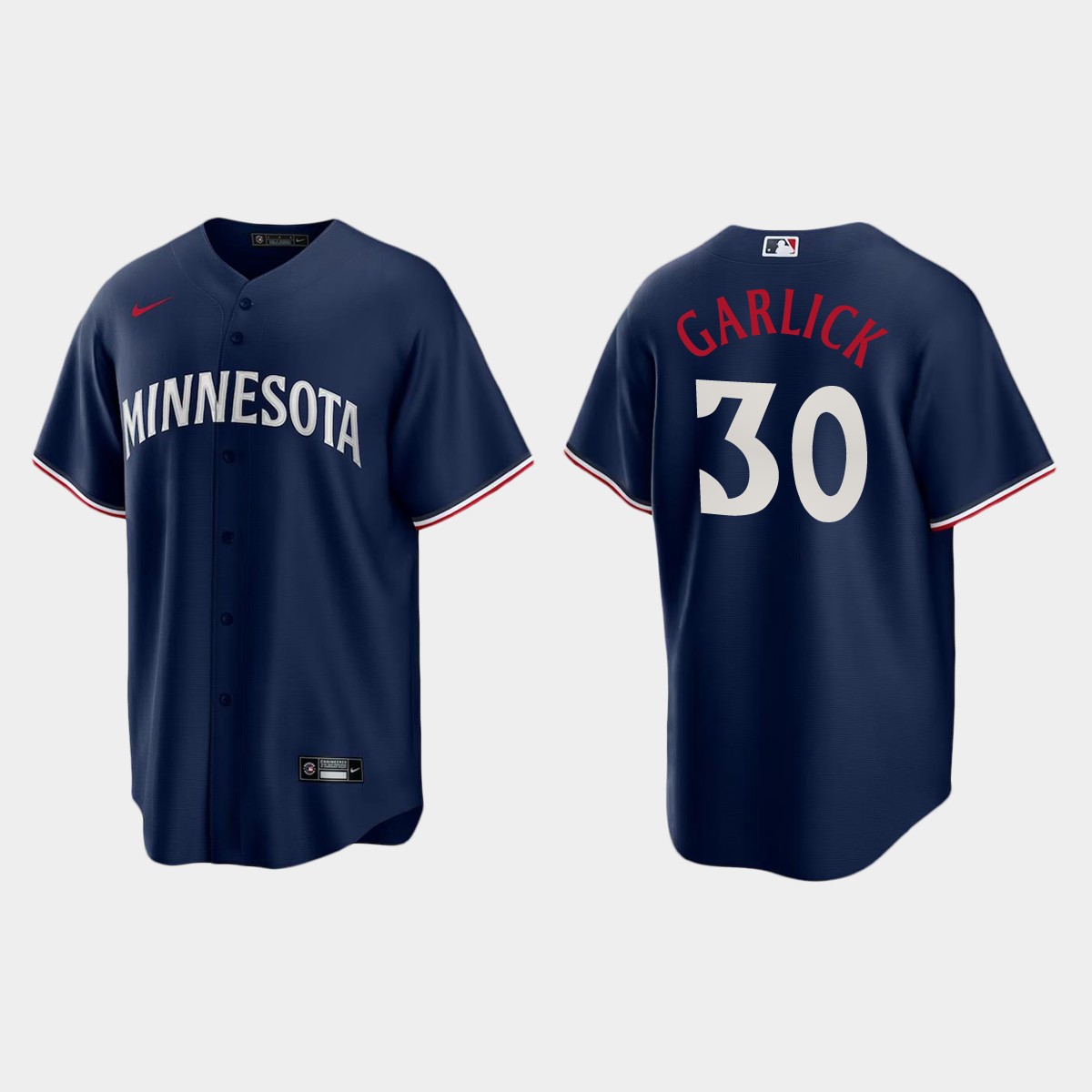 Minnesota Twins Kyle Garlick Alternate Jersey - Navy