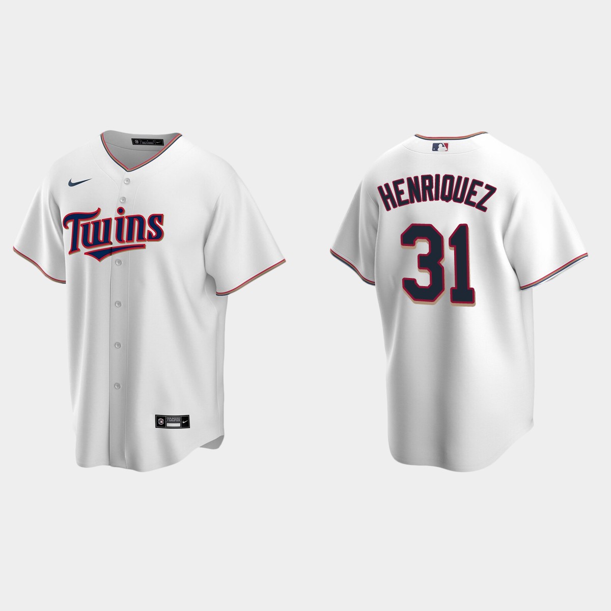 Minnesota Twins Ronny Henriquez Home Jersey - White