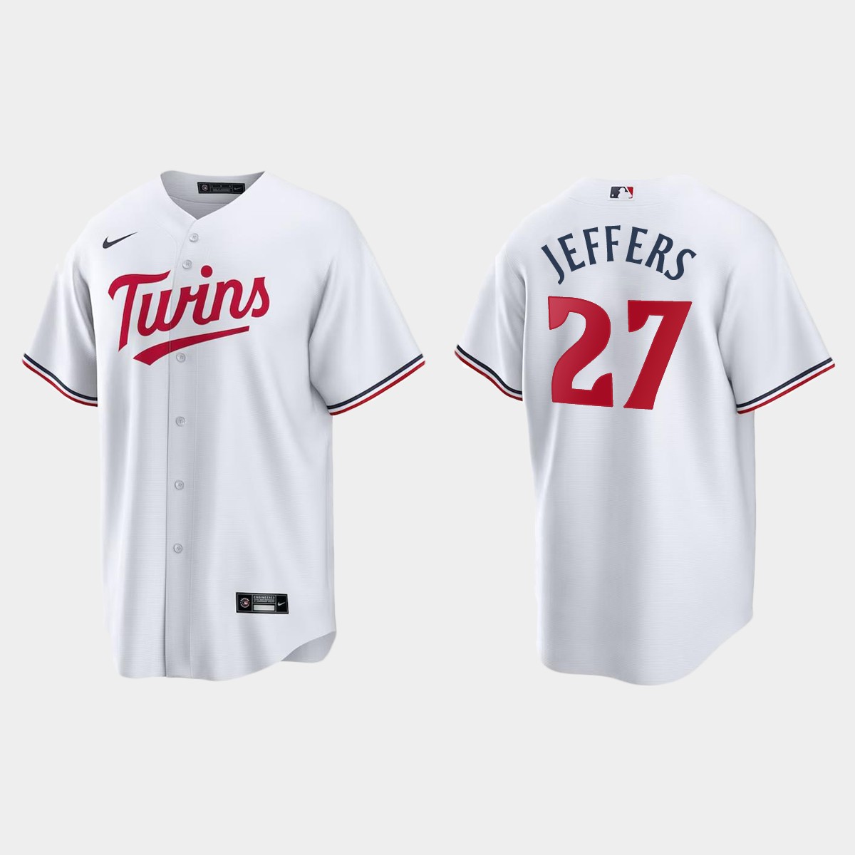 Minnesota Twins Ryan Jeffers Home Jersey - White